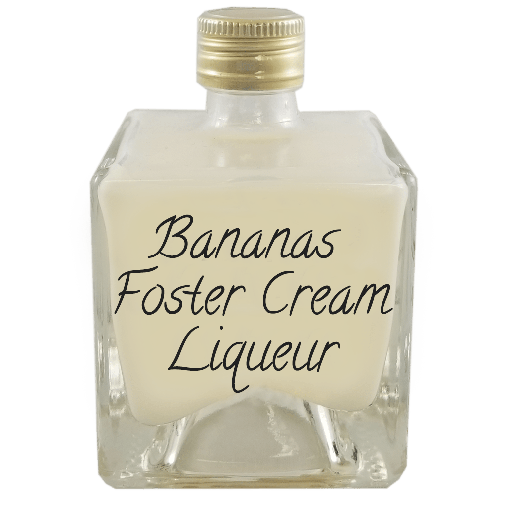 Bananas Foster in small bottle. Best cocktails. Banana foster.