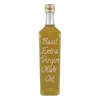 Basil Extra Virgin Olive Oil in bottle. Extra virgin olive oil vs olive oil. Evoo oil.