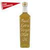 Basil Extra Virgin Olive Oil in bottle. Can you fry with olive oil. Salad oil.