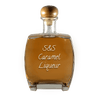 S&S Caramel Liqueur in small bottle. Aged alcoholic drinks. Indian drinks.