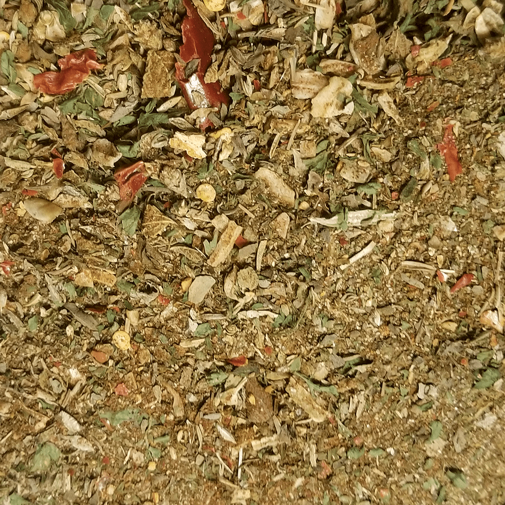 Chimichurri Spice Blend. Popular cooking spices. Spices with fruit. Argentina spices.