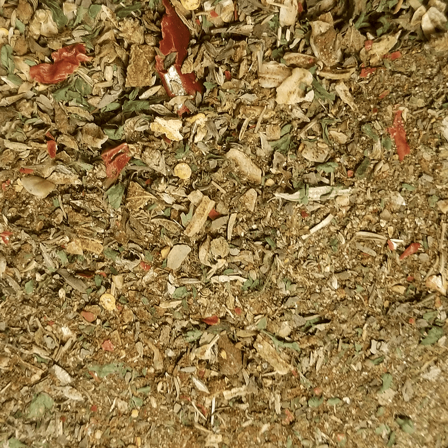 Chimichurri Spice Blend. Popular cooking spices. Spices with fruit. Argentina spices.