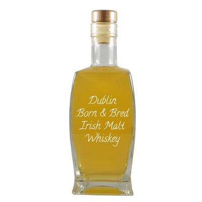 Dublin Born & Bred Irish Malt Whiskey in medium bottle. Best cocktails. Fruity alcoholic drinks.