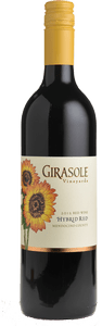 Girasole Vineyards Hybrid Red Wine in bottle. What is a good red wine. Best red wine to drink.