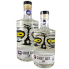 Still Works Great Grey Gin in two bottles. Smooth and sweet alcoholic drinks. Fruity drinks.