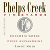 Phelps Creek Cuvee Alexandrine Pinot Noir label