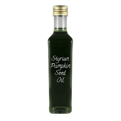 Styrian Pumpkinseed Oil in bottle. Can you fry with cooking oil. Oil from italy.