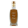 S&S Red Hot Cinnamon Honey Whisky in medium bottle. Smooth and sweet alcoholic drinks. Brown liquor.