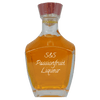 S&S Passionfruit Agave Liqueur in large bottle. Bar drinks. Spirits. Popular alcoholic drinks.