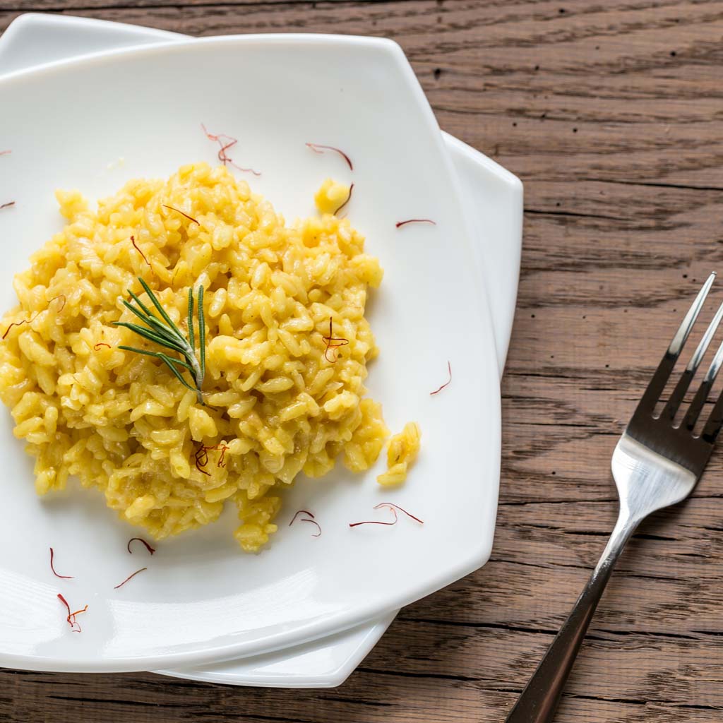 Saffron Seafood Risotto