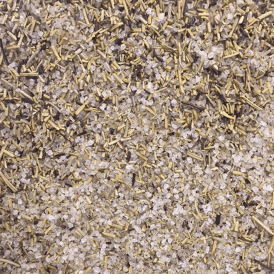 Smoked Rosemary Salt. Popular cooking spices. Herb blends. Spices for salads.