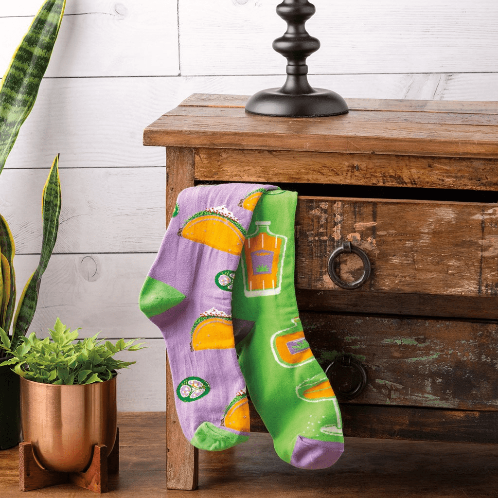 Tacos and Tequila Socks