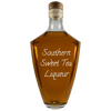 Southern Sweet Tea Liqueur in large bottle. Bar drinks. Spirits. Popular alcoholic drinks.