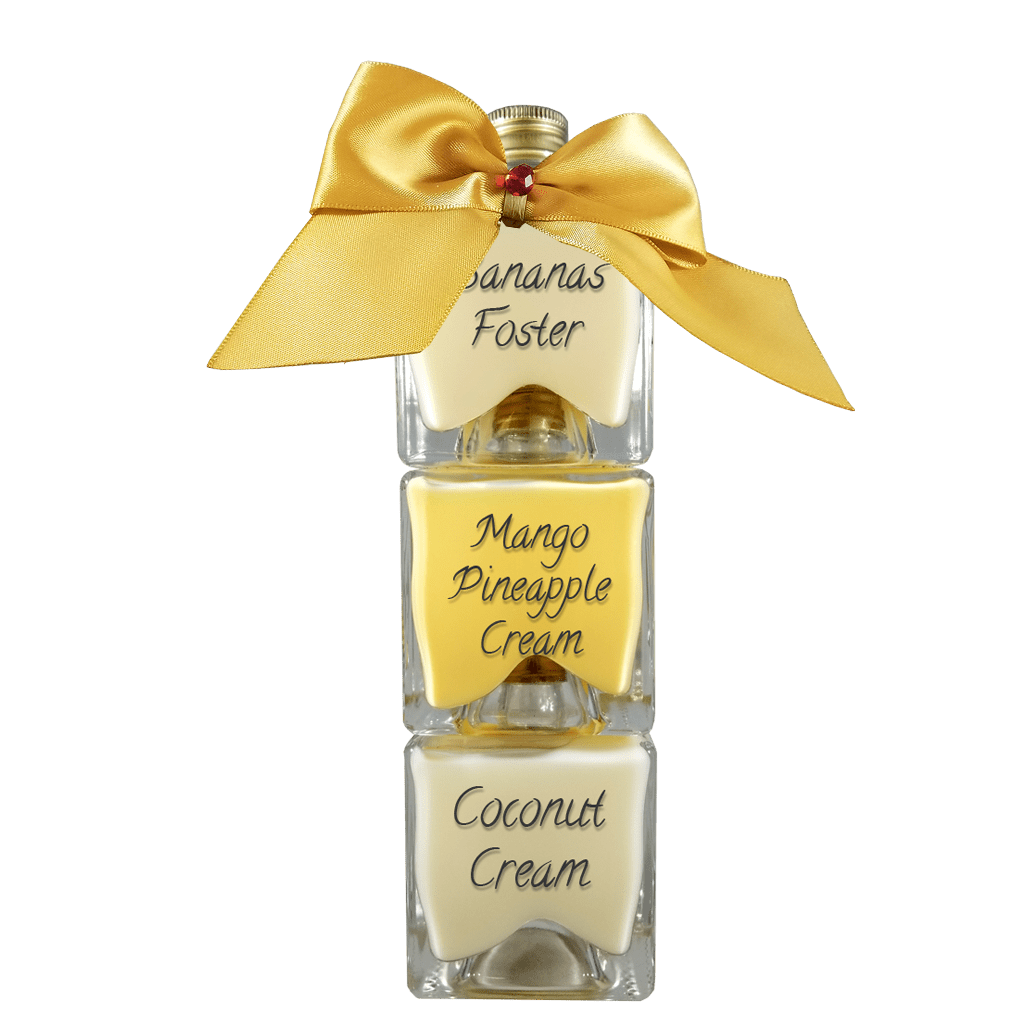 Tropical Cream Liqueur Set gift Set. Goodie bags. Practical gifts. What do i want for my birthday. Fruit baskets.