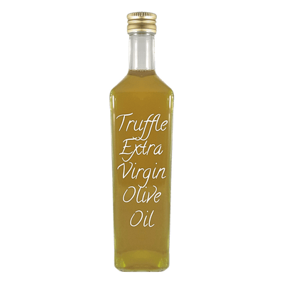 Truffle Extra Virgin Olive Oil in bottle. Can you fry with olive oil. Olive oil from italy.