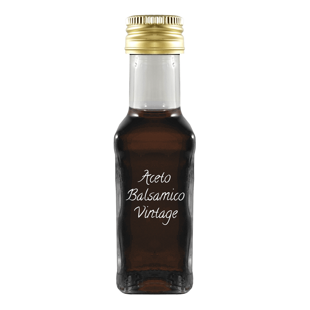 Aceto Balsamico Vintage vinegar in bottle. Aged balsamic vinegar. Alcohol vinegar.
