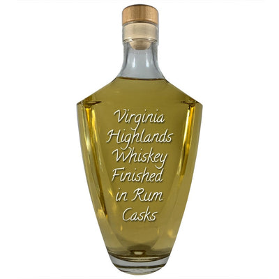 Virginia Highland Whisky Finished in Rum Casks 750 ml bottle