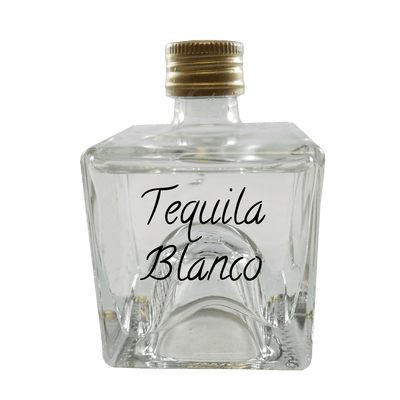 Tequila Blanco in very small bottle. Easy mixed drinks for summer. Spicy drinks.