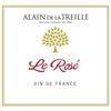 Alain de la Treille Le Rose pink wine packaging. Sweet pink wine for beginners. Best wine with spaghetti.