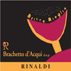 Rinaldi Brachetto d' Acqui red wine packaging. What is a good red wine. Marsala wine near me.